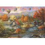 Cross Stitch Kits GOLD collection Luca-S B616 Mill of the autumn stream
