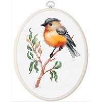 Cross Stitch Kits Luca-S BC106 A bird on a branch