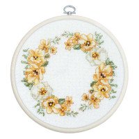 Набір для вишивання хрестиком Luca-S ВС110 Квітковий ритм