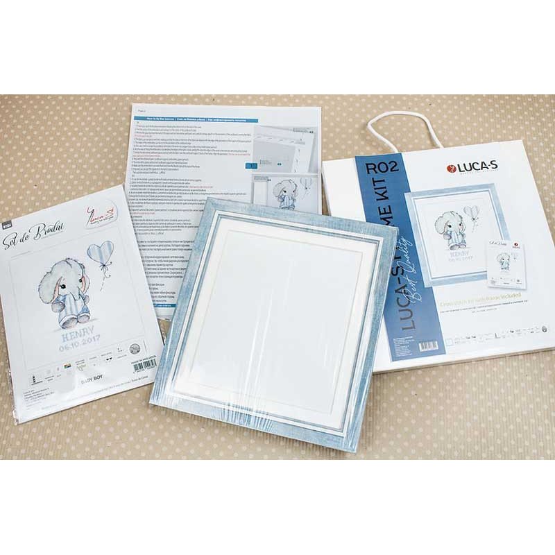 Cross Stitch Kits with frame included Luca-S R02