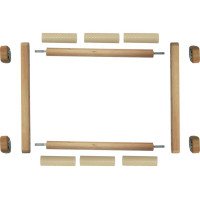 Square embroidery frame with clips Luca-S (discontinued)