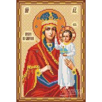 Pattern beading icon Marichka RIP-030 Icon of the Mother of God Look at humility