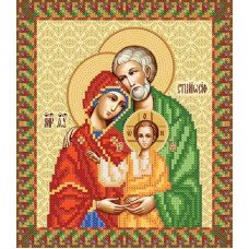 Pattern beading icon Marichka RIP-048 Holy family