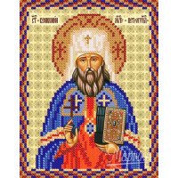 Pattern beading icon Marichka RIP-5048 St. Benjamin of Petrograd Metropolitan