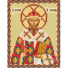 Pattern beading icon Marichka RIP-5049 Saint Arseny, Bishop of Tver