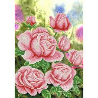 Pattern beading Marichka RKP-221 Garden roses