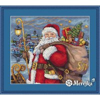 Cross Stitch Kits Merejka K-102 Santa is Coming!