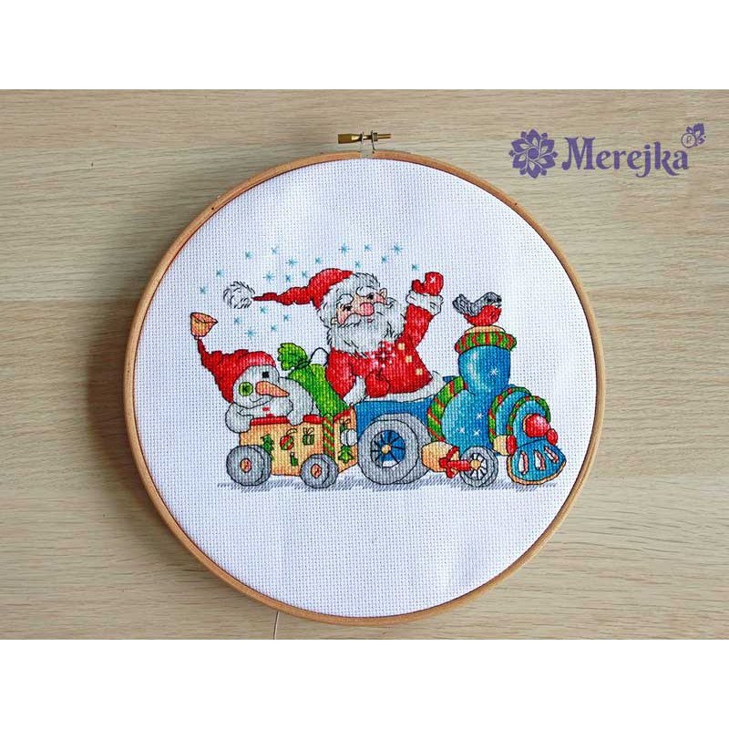 Cross Stitch Kits Merejka K-116 Christmas Travel