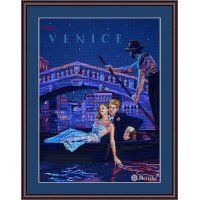 Набір для вишивання хрестиком Мережка К-181 Відвідайте Венецію
