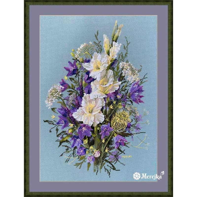 Cross Stitch Kits Merejka K-223 Lily of the White Sword