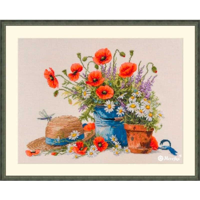 Cross Stitch Kits Merejka K-252 Summer Still Life