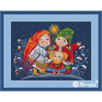 Cross Stitch Kits Merejka K-26 Christmas Star