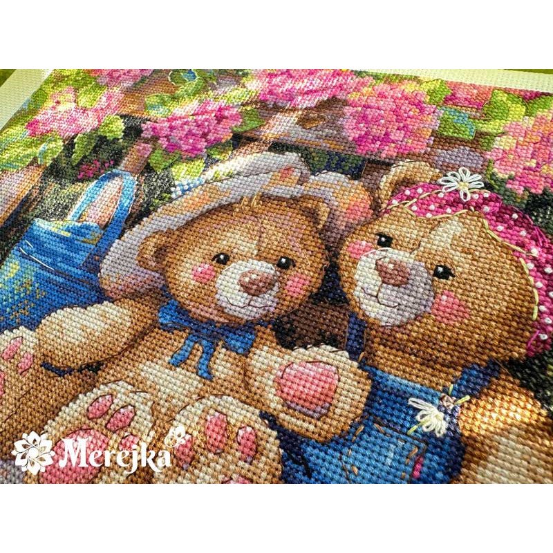 Cross Stitch Kits Merejka K-265 Garden Friends