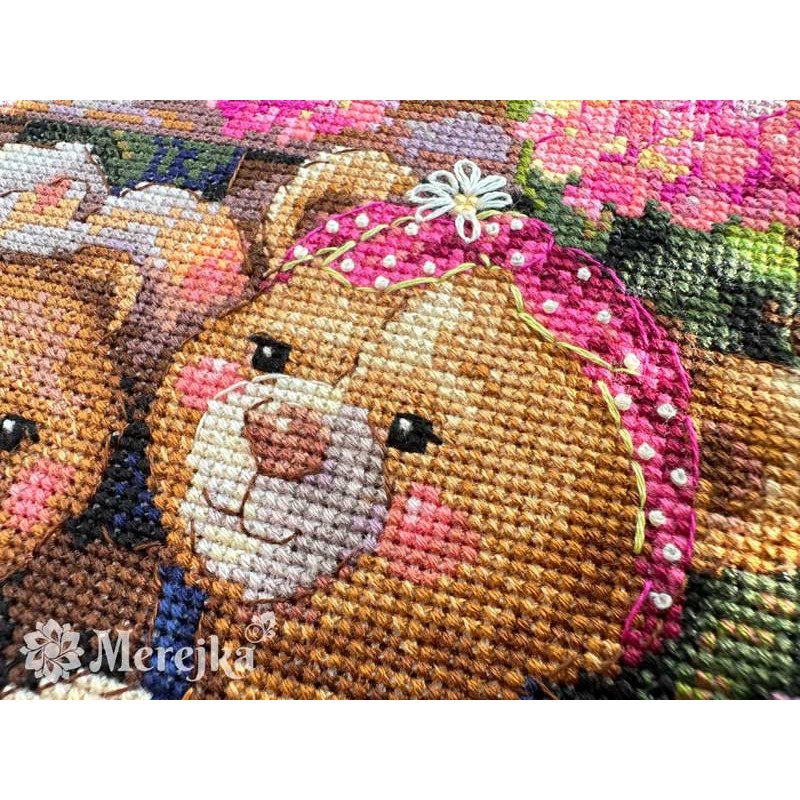 Cross Stitch Kits Merejka K-265 Garden Friends
