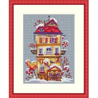 Cross Stitch Kits Merejka K-51 Winter House