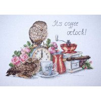 Cross Stitch Kits Merejka K-83 It’s coffee o'clock