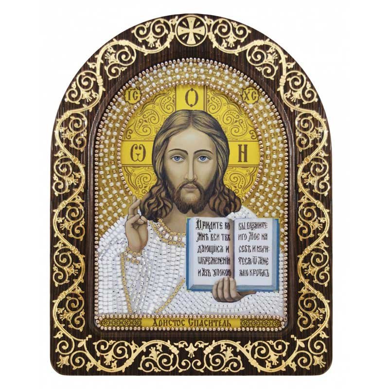 Набір для вишивки ікони в рамці-кіоті Нова Слобода СН5001 Христос Спаситель