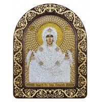 Набор для вышивки иконы в рамке-киоте Новая Слобода СН5009 Покров Пресвятой Богородицы