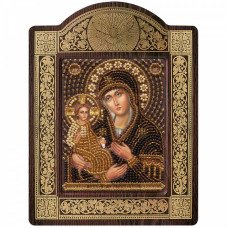 Набор для вышивки иконы в рамке-киоте Новая Слобода СН8007 Богородица Троеручица