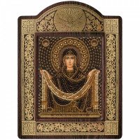 Набір для вишивки ікони в рамці-кіоті Нова Слобода СН8012 Покров Пресвятої Богородиці