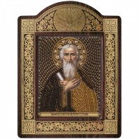Bead embroidery kit withfigured frame Nova Sloboda CH8104 St. Apostle Andrew the First-Called