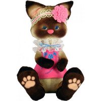 Набор для шитья мягкой игрушки Новая Слобода М4009 Сиамский котенок