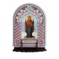 Набор для создания иконы с вышитой рамкой-киотом Новая Слобода ВК1016 Богородица Нерушимая Стена