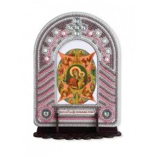 Набор для создания иконы с вышитой рамкой-киотом Новая Слобода ВК1017 Богородица Неопалимая Купина