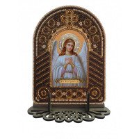 Set to reating an icon with an embroidered icon frame Nova Sloboda BK2004 Guardian Angel