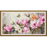 Thread embroidery kit Nova Sloboda CP1525 Romantic Tenderness