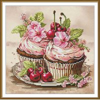 Thread embroidery kit Nova Sloboda CP2342 Seductive delight