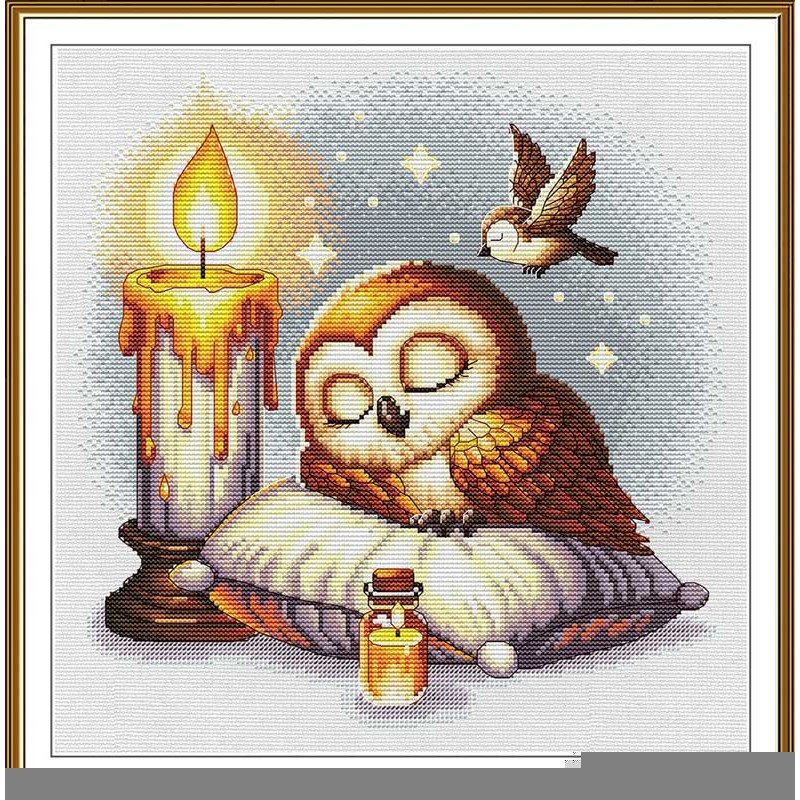 Thread embroidery kit Nova Sloboda CP2357 Starry dream