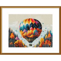 Thread embroidery kit Nova Sloboda CP3364 Autumn trips