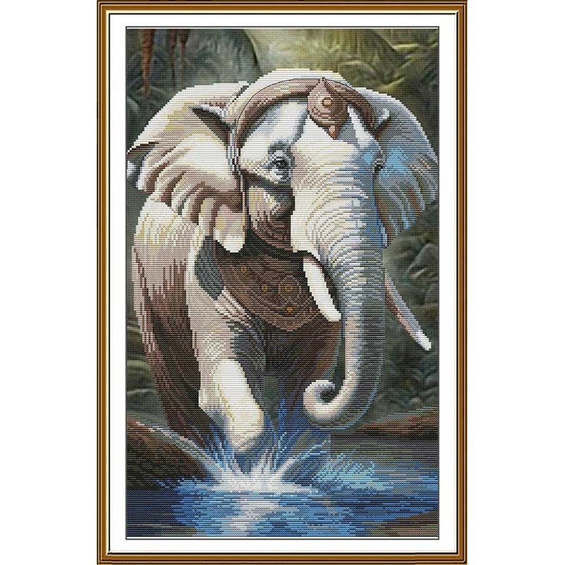 Thread embroidery kit Nova Sloboda CB3243 The harbinger of luck