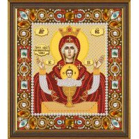 Набор для вышивки иконы бисером Новая Слобода Д6004 Богородица Неупиваемая чаша
