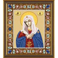 Набір для вишивання ікони бісером Нова Слобода Д6022 Божа Матір Розчулення