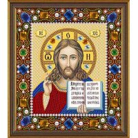 Набор для вышивки иконы бисером Новая Слобода Д6024 Христос Спаситель