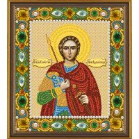 Set for embroidery icons beads Nova Sloboda D6112 St. Great Martyr. George