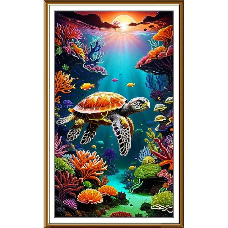 Набір для вишивки бісером Нова Слобода ДК3381 На морському дні ()