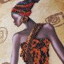 Набір для вишивки бісером Нова Слобода НД2079 Загадкова африканка