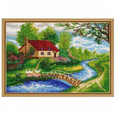 Chart embroidery beads Nova Sloboda Bis2294 On the other bank