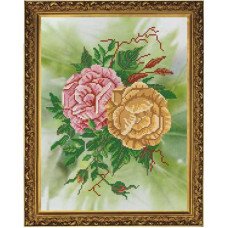 Chart embroidery beads Nova Sloboda Bis3150 Roses (out of production)
