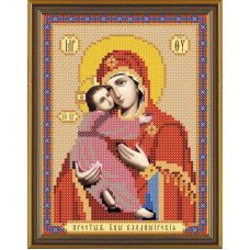 Схема для вишивки бісером Нова Слобода Бис5008 Богородиця Володимирська