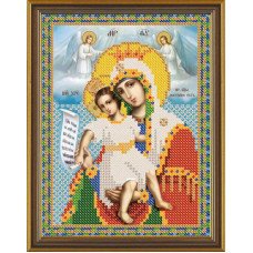 Схема для вишивки бісером Нова Слобода Бис5011 Божа Матір Достойно Є