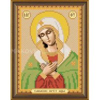 Схема для вышивки бисером Новая Слобода Бис5022 Божия Матерь Умиление