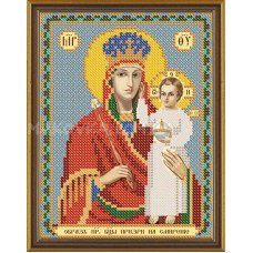 Схема для вишивки бісером Нова Слобода Бис5027 Богородиця Призри на смирення