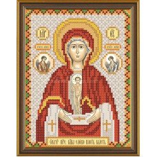 Схема для вишивки бісером Нова Слобода Бис5043 Пресвята Богородиця Слово плоть бисть