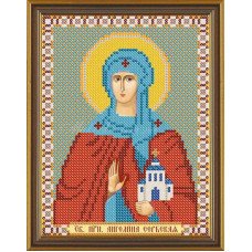 Схема для вишивки бісером Нова Слобода Бис5107 Св.Прп. Ангеліна