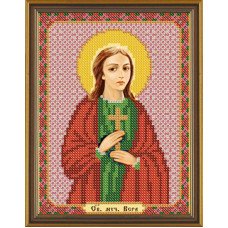 Схема для вишивки бісером Нова Слобода Бис5112 Св.Мч. Віра