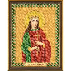 Схема для вишивки бісером Нова Слобода Бис5124 Св. Вмц. Ірина